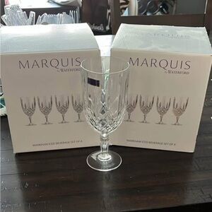 Marquis by Waterford Crystal Iced Beverage Glass Set - Clear set of 16